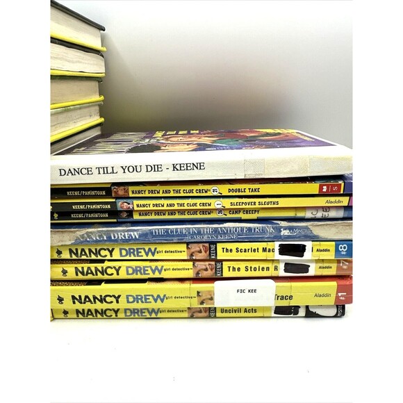 Lot of 19 Nancy Drew Series by Carolyn Keene HARDCOVER/PAPE RBACK - Picture 3 of 10